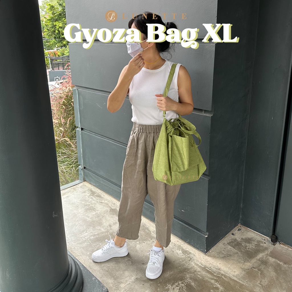 Gyoza Bag XL Tas Premium Nylon Water repellent Ala Dumpling Bag Beyond