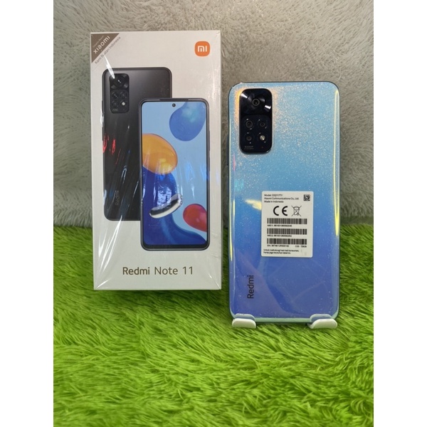 XIAOMI REDMI NOTE 11 RAM 6/128GB SECOND BEKAS SEKEN FULLSET ORIGINAL