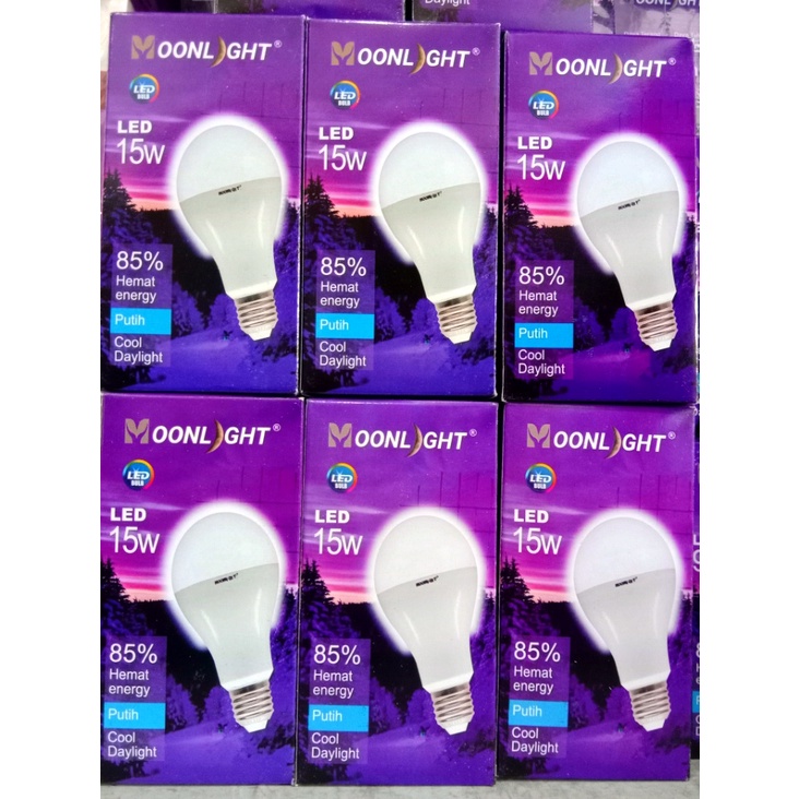 LAMPU LED MOONLIGHT 15W PUTIH