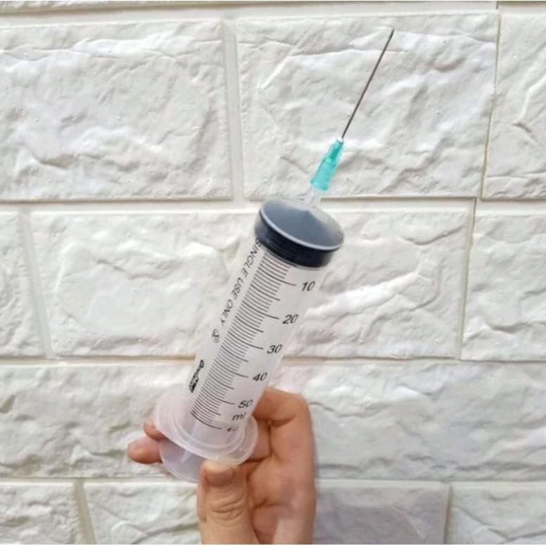 Suntikan parfum + Jarum  50 ml Refill tinta selang suntikan isi ulang parfum BERGARANSI