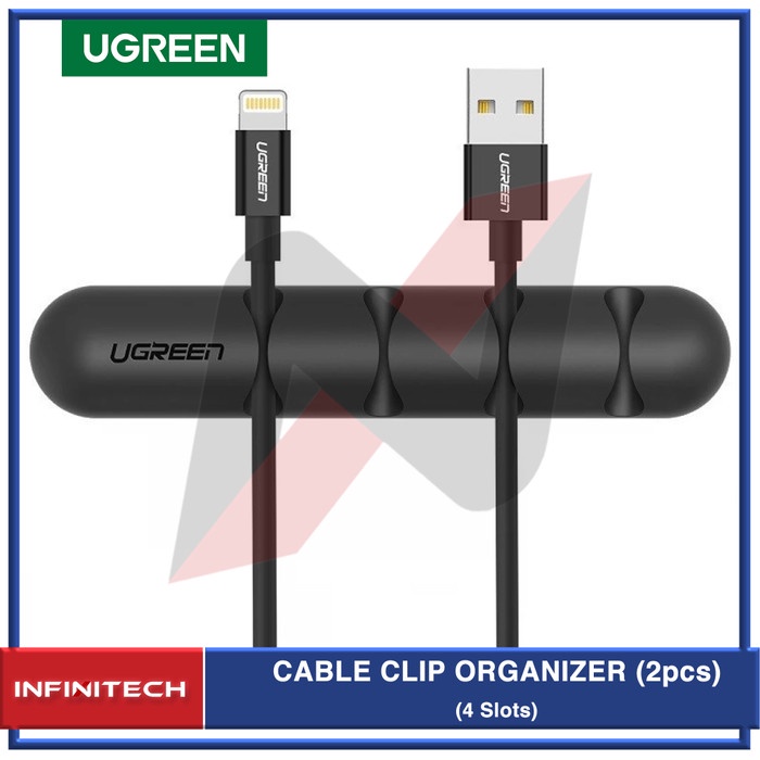 

Holder Ugreen Cable Clip Kabel Data Charger Desktop Cord Holder Organizer