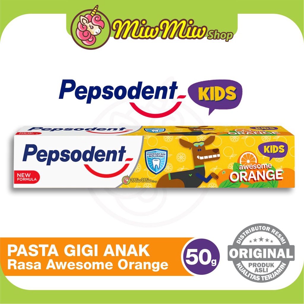 PEPSODENT Kids Toothpaste Pasta Gigi Anak