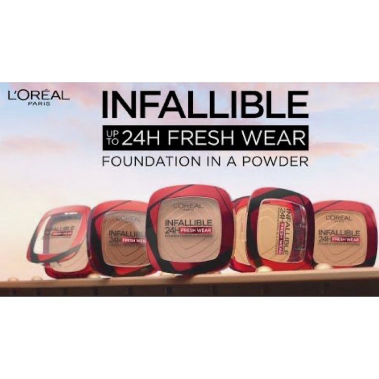 LOREAL INFALLIBLE 24H WEAR POWDER FOUNDATION