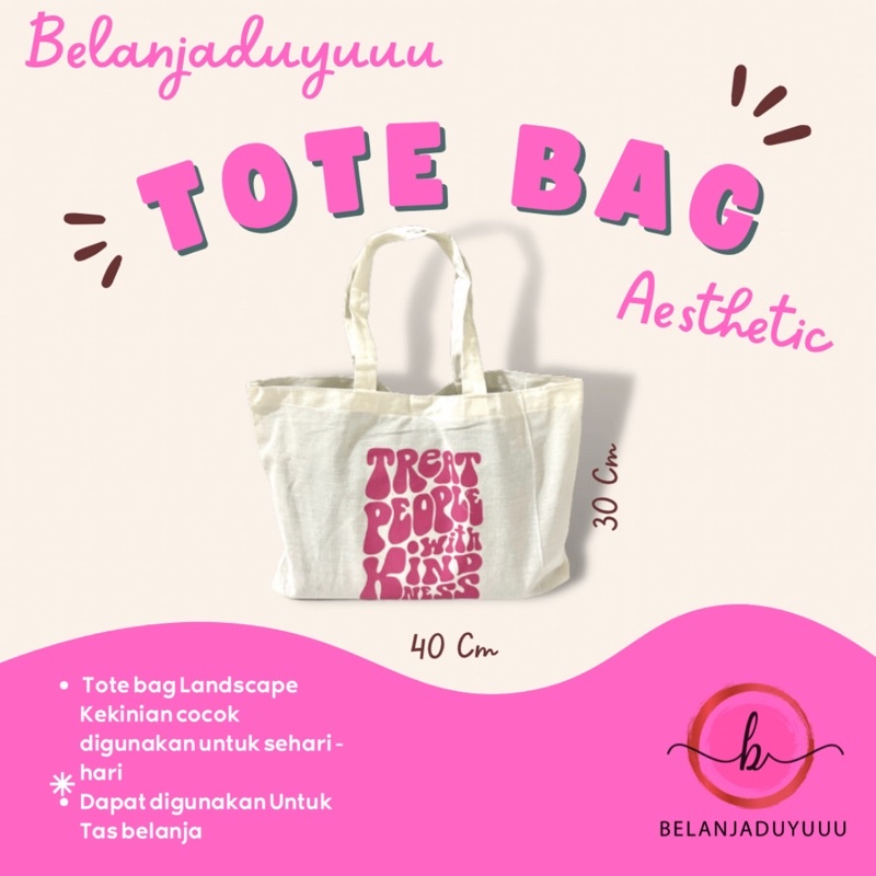 Tote Bag Quotes Aesthetic Tote Bag Serba Guna Tote Bag aesthetic