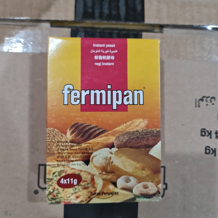 

(Box) Fermipan Ragi Kering Serbuk Bubuk Instant Yeast 4x11Gr