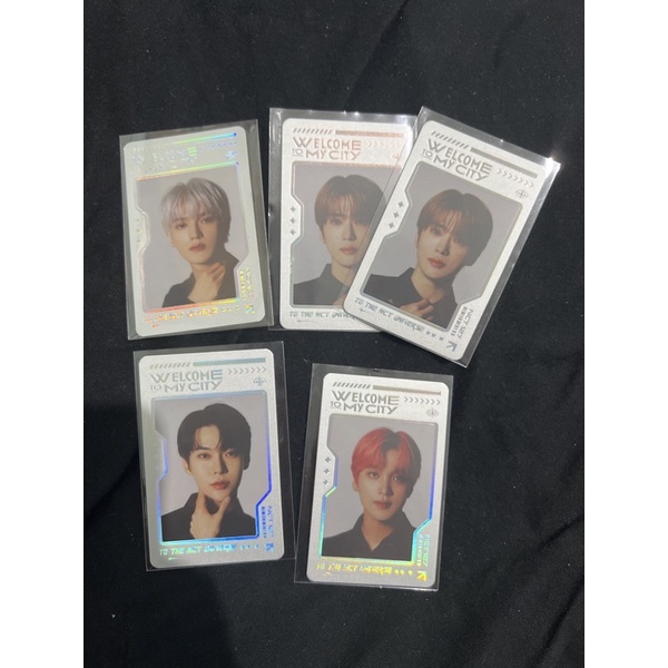 [READY STOCK] NCT 127 welcome to my city wtmc exhibition soecial hologram pc photocard jaehyun haech