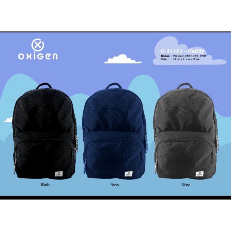Tas sekolah tas punggung merk"OXIGEN"original