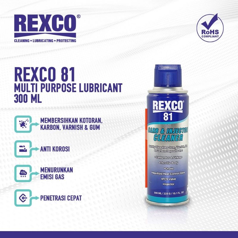 REXCO 81 CARB AND INJECTOR CLEANER