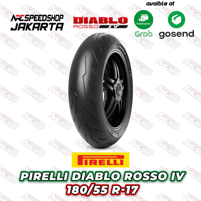 Ban Pirelli Diablo Rosso 4 180 / 55 R17 Iv #Original