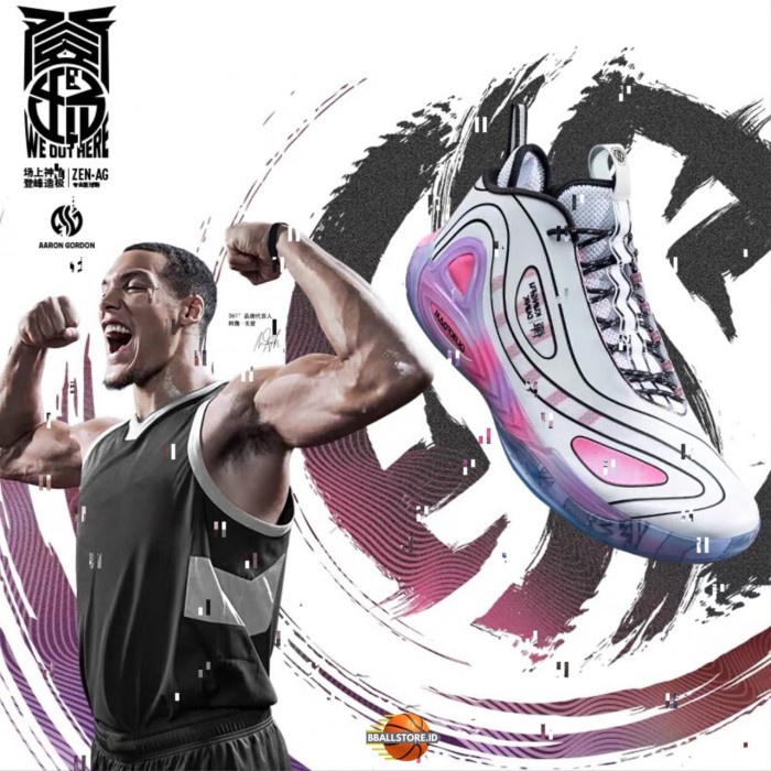 361 Zen 00 - Aaron Gordon Basketbal Shoes - Sepatu Basket Rare - ipa888