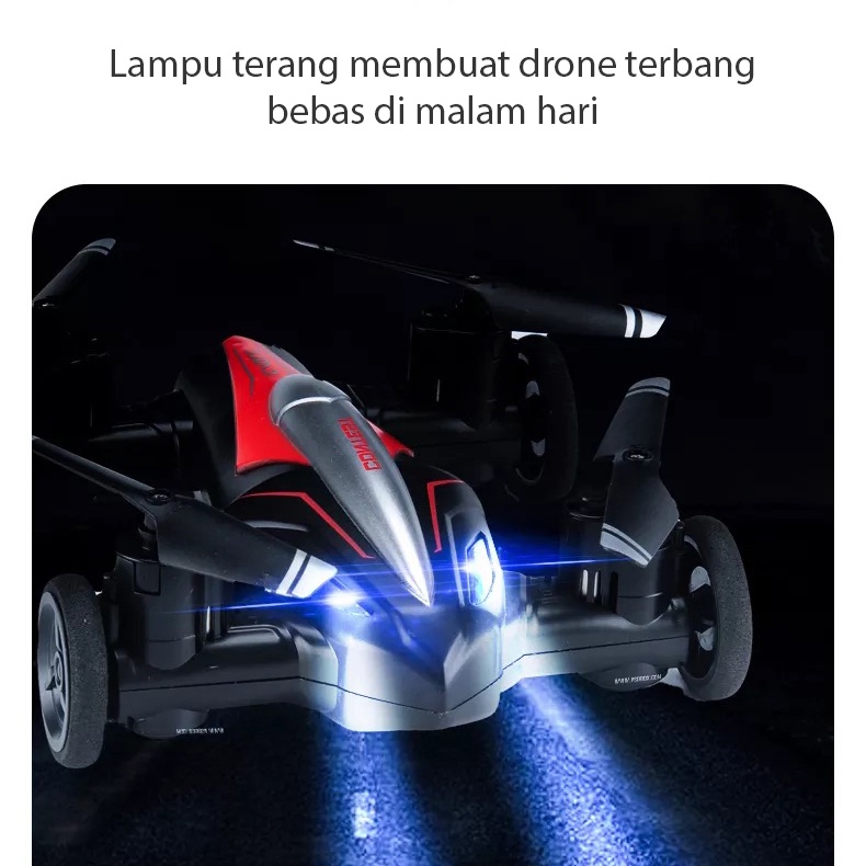 2in1 RC Mobil Dan Pesawat Terbang | Mainan Anak Laki Laki Mobil Mobilan Remote Control | Mobil Plane H103