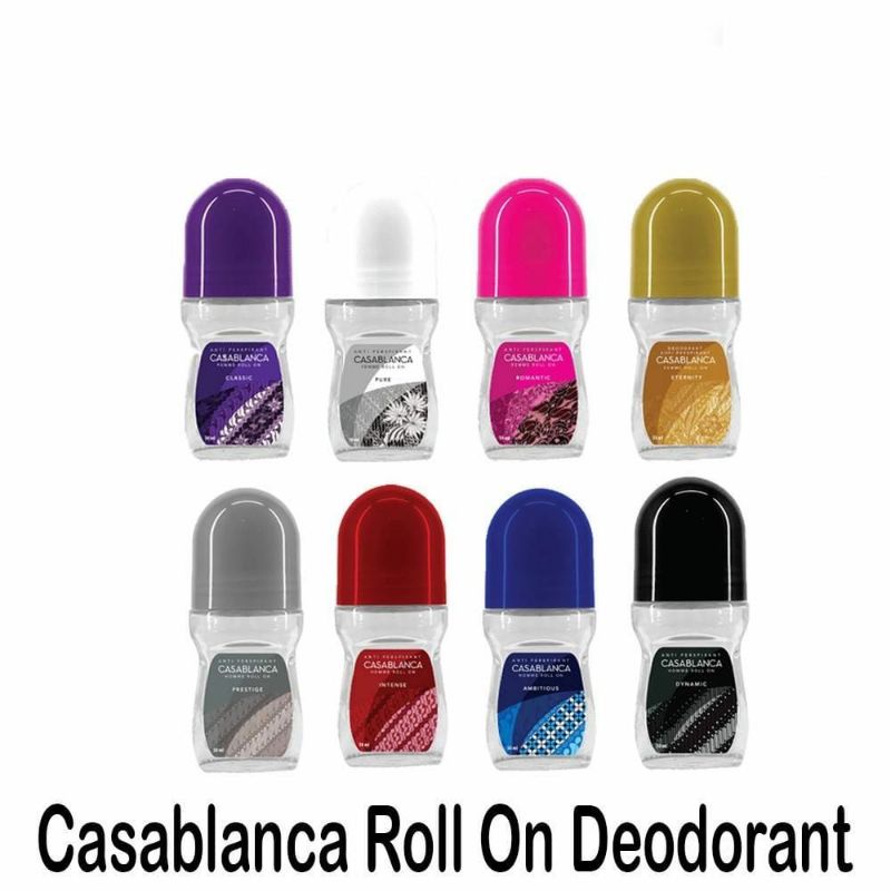 Deodorant Roll On Casablanca - Untuk Pria dan Wanita