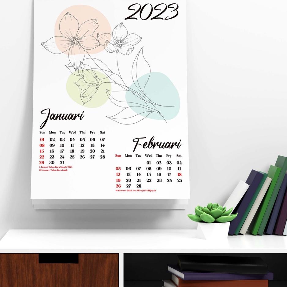 

Kejutan Terbesar Kalender Dinding Tahun 2023 Kalender A3 Flower Aesthetic Murah Kekinian