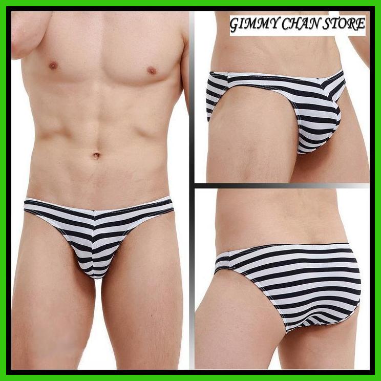 PROMO THONG PRIA CELANA DALAM PRIA CIOKICX CELANA DALAM SEKSI PRIA MEN SEXY UNDERWEAR BRIEF STRIPE C
