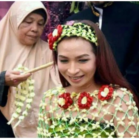 melati ronce pengantin / melati siraman 7 bulanan untuk wanita harga murah