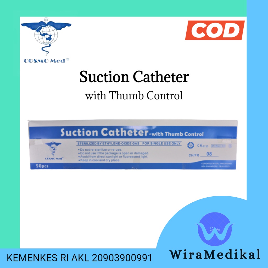 Selang Suction Catheter Cosmomed