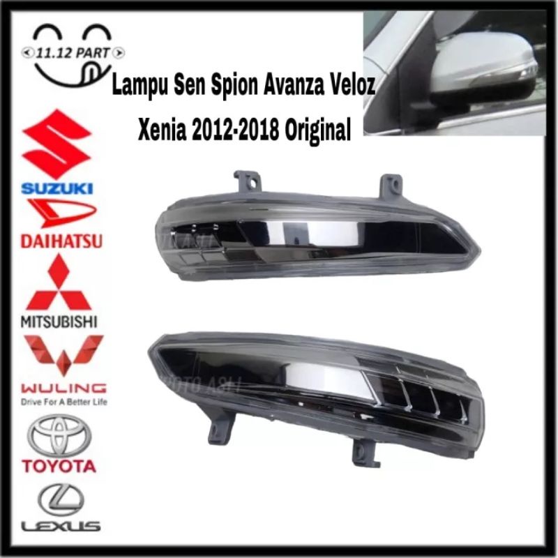 Lampu Sein Spion Veloz Avanza Original 2012 2013 2014 2015 2016 2017 2018 Sen Spion Veloz Sen Spion 