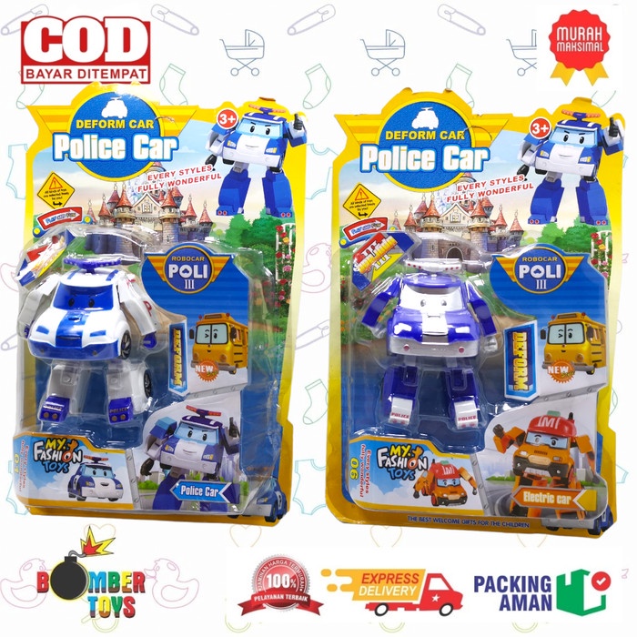 MAINAN ANAK COWO CEWE EDUKASI KREASI KADO ROBOT DEFORM IMPORT SNI UNIK