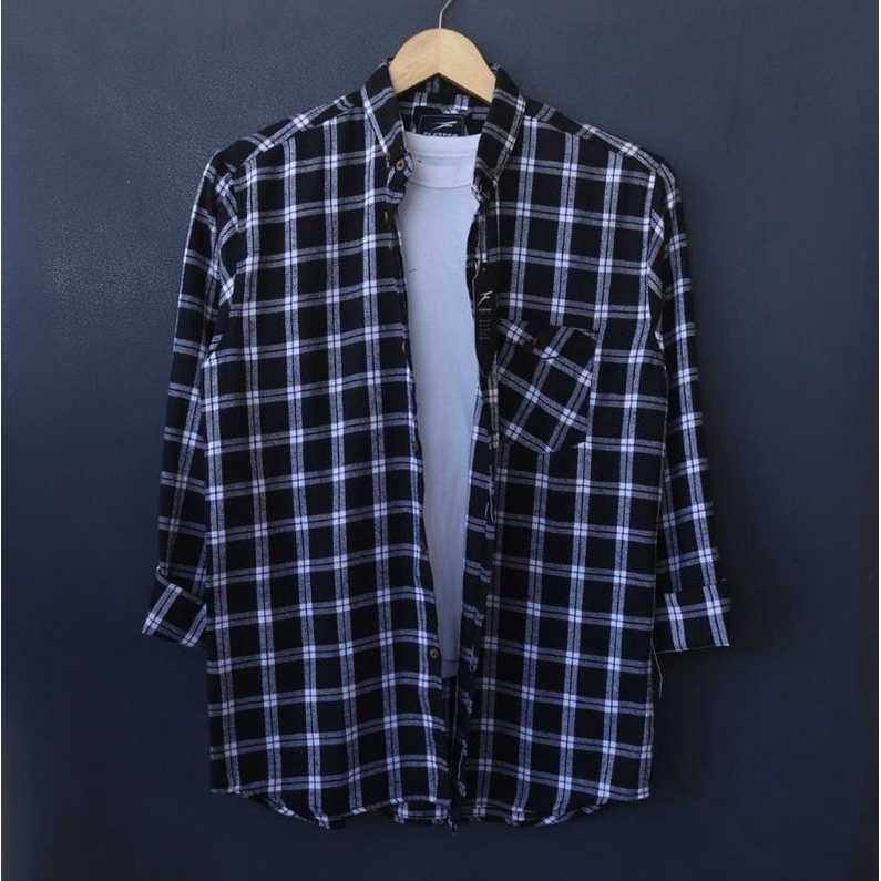 Kemeja Flanel Impor Pria Distro Flannel Lengan Panjang Pria,Kemeja Kotak Kotak Pria Lengan Panjang-FPS19