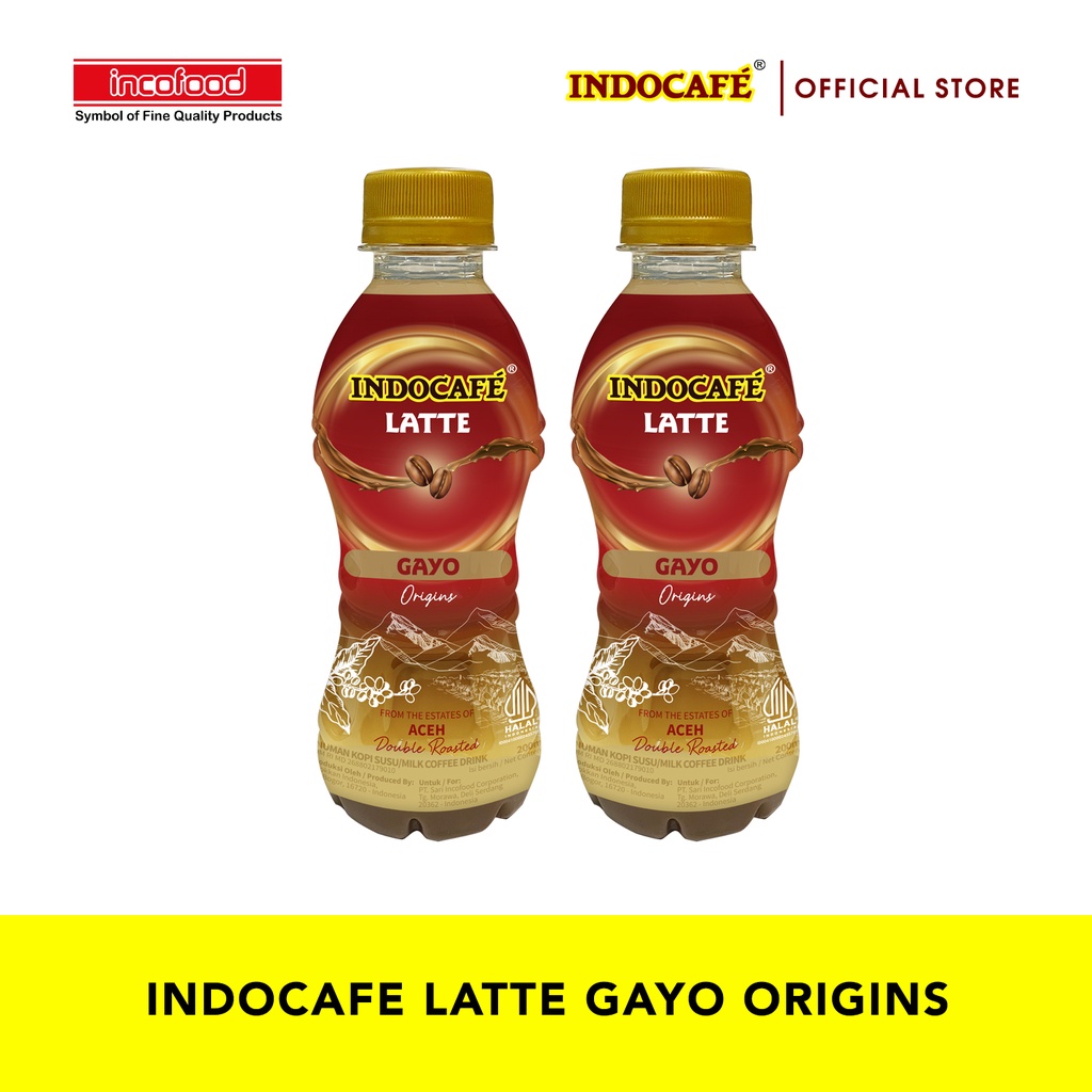 Indocafe Latte Gayo Origins (200ml)