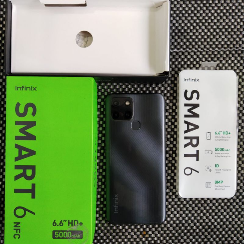 Infinix Smart 6 Nfc 2/32 Second Fullset Ori