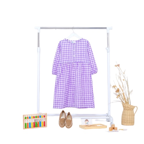 Tokomilkan - Dress Baju Anak Perempuan Hikaru | Long Dress Anak Perempuan Umur 1 - 6 Tahun