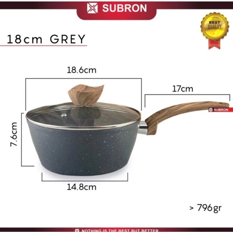 SUBRON Milk Pot Panci Susu