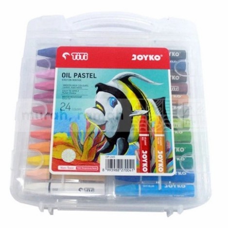 

Pastel Crayon /Oil Pastel New Titi Joyco 24 Colour