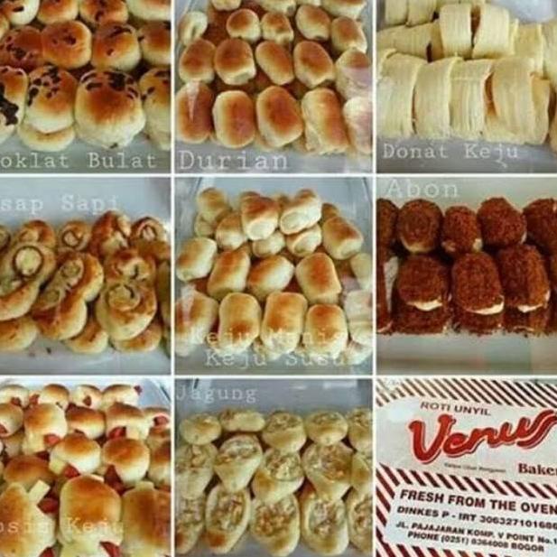 

80 Roti Unyil Venus Bogor isi 30,40,50,60pcs ( Mix/Campur ) Kirim Langsung ̿'