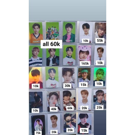 photocard jaemin pinkfong