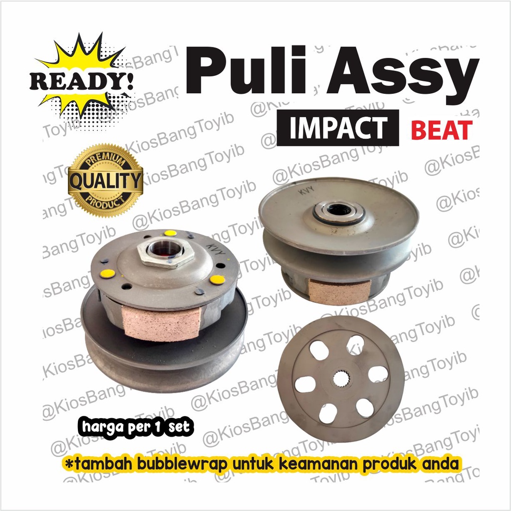 Pully Pulley Puli Assy Komplit Honda BEAT (impact)