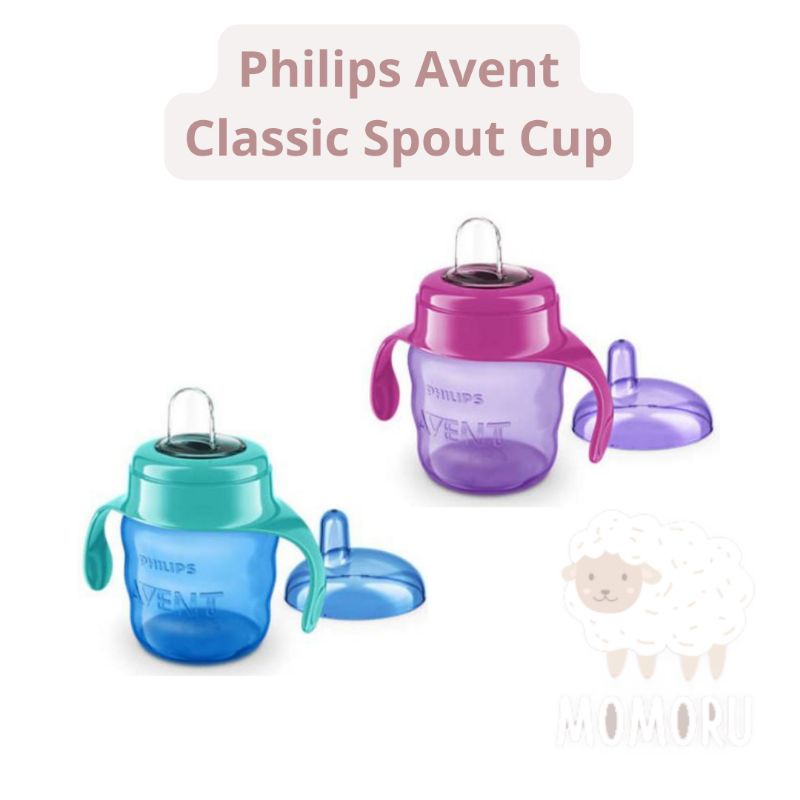 Philips Avent Classic Spout Cup 7oz 200ml Gelas Bayi Cerat Silikon Botol Bayi