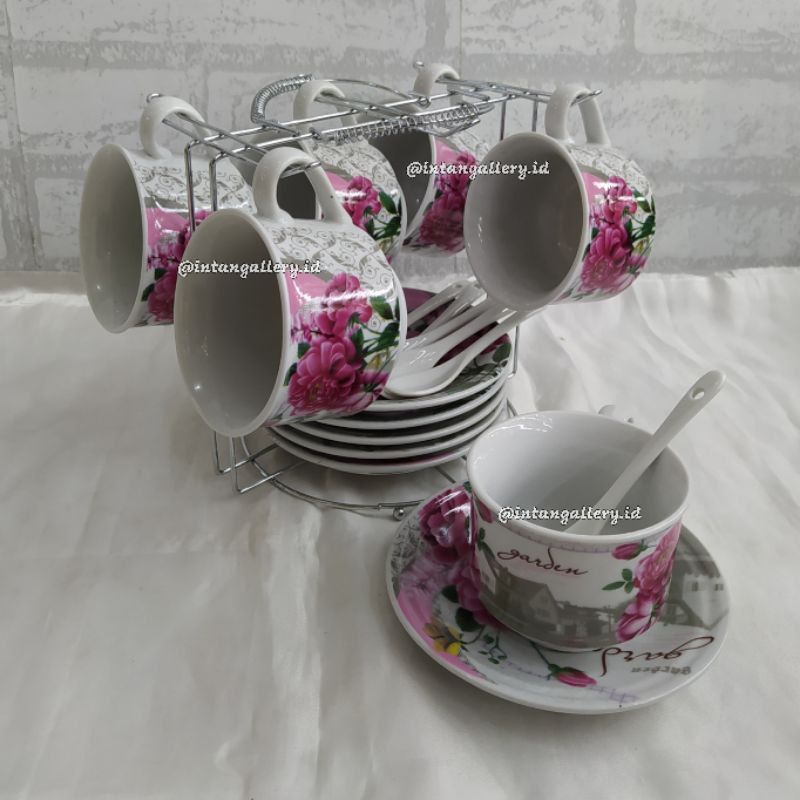 cangkir set gantung fiorenza