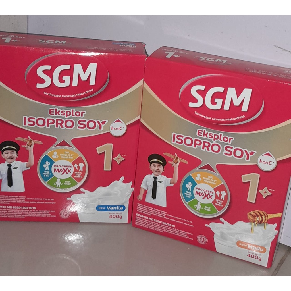 SGM SOYA 1+ 400 gram (SGM Soya Madu / SGM Soya Vanilla)