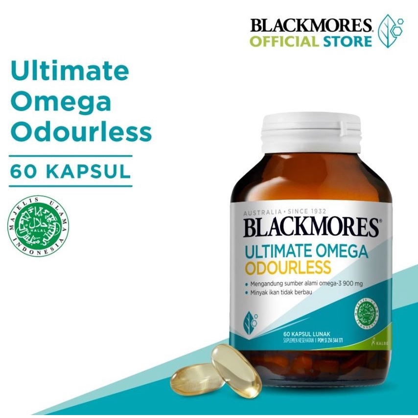 BLACKMORES ULTIMATE OMEGA ODOURLESS 60 KAPSUL