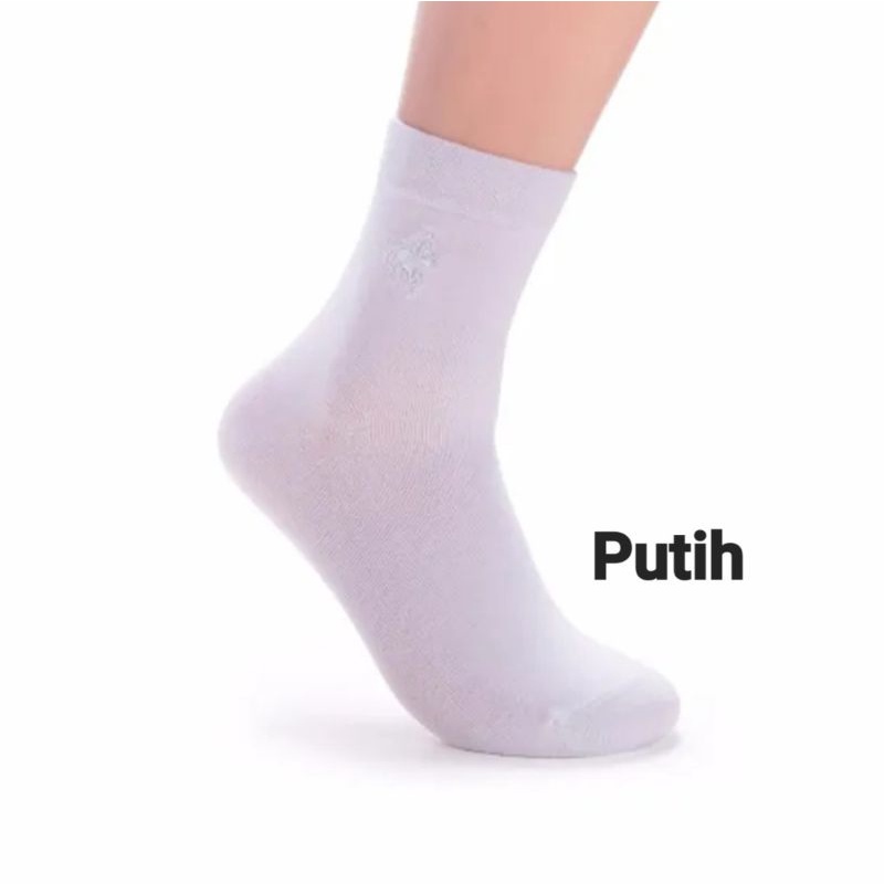 Pier polo Kaos Kaki Kantor Kerja Pierpolo Socks Original Premium Kaus Kaki Sekolah 001B