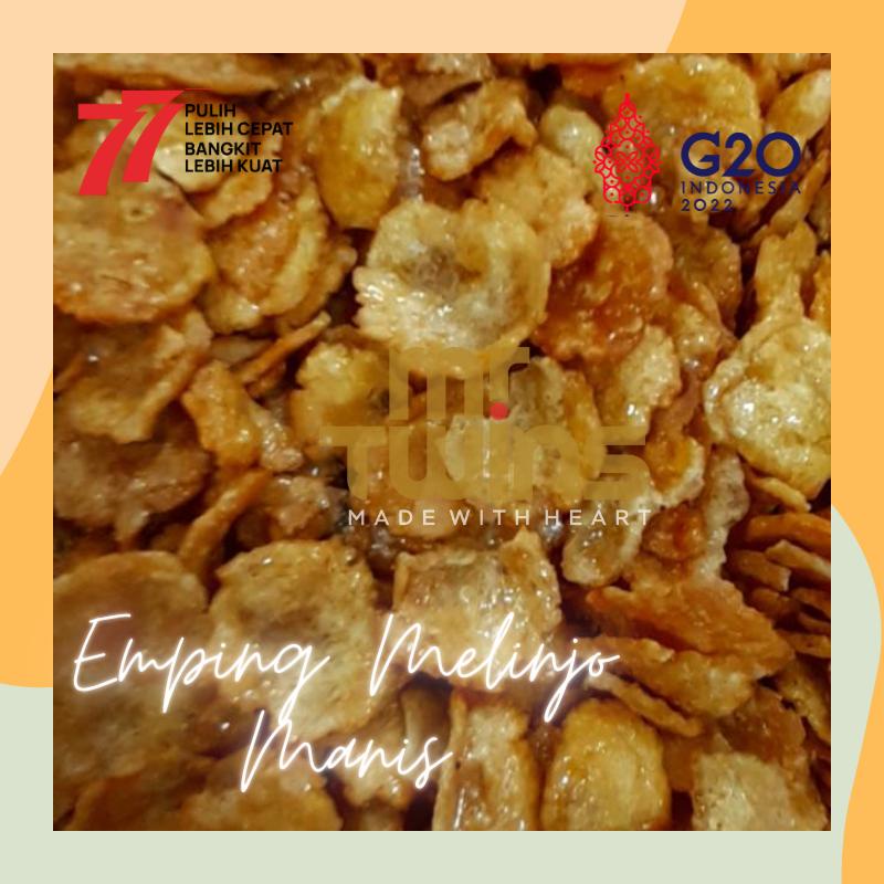 

Emping Melinjo Manis 104 gram Dsnack