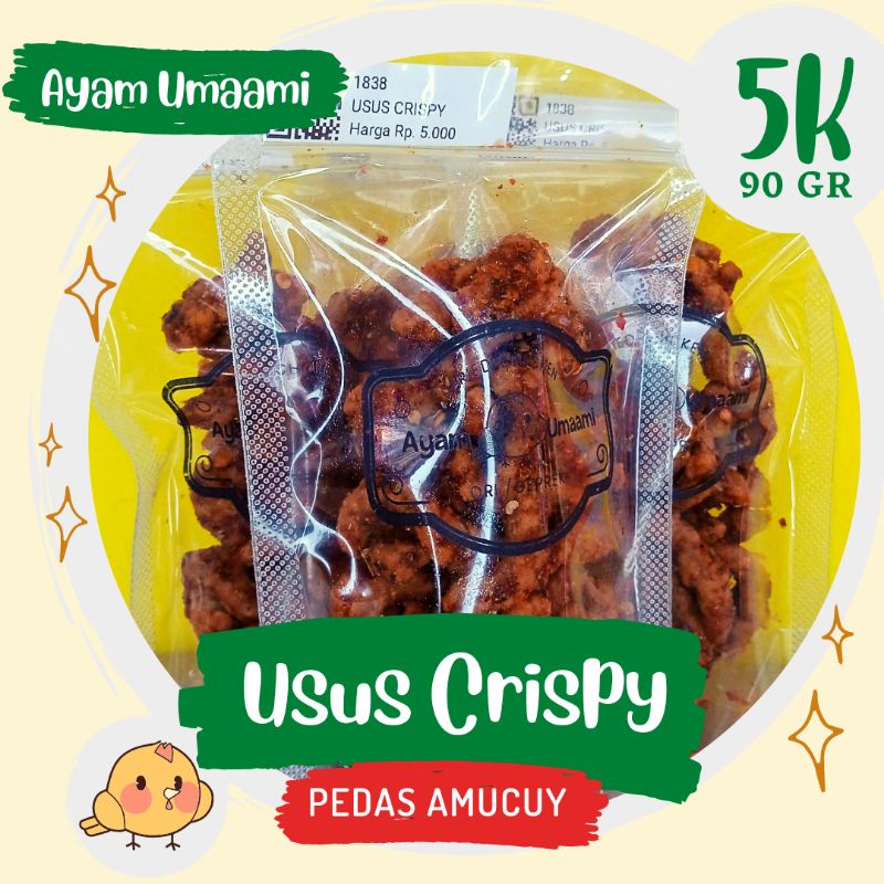 

USUS CRISPY KEMASAN 5K