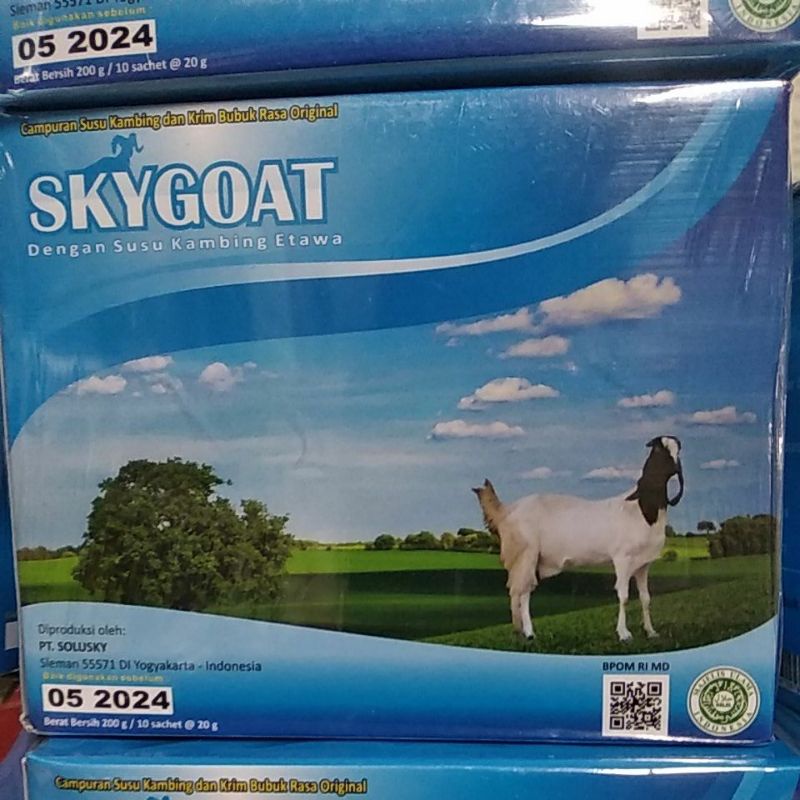 

SKYGOAT 10 sachet SKY GOAT SUSU ETAWA