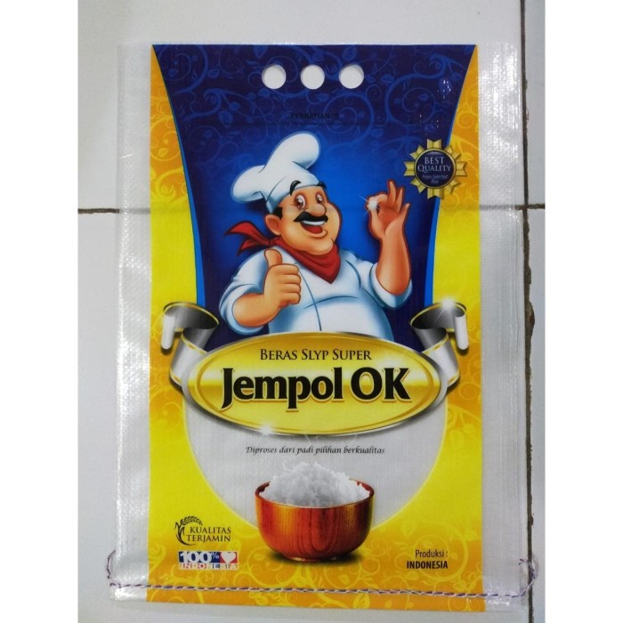 [KReady] Karung Beras Laminasi Jempol Ok 5Kg
