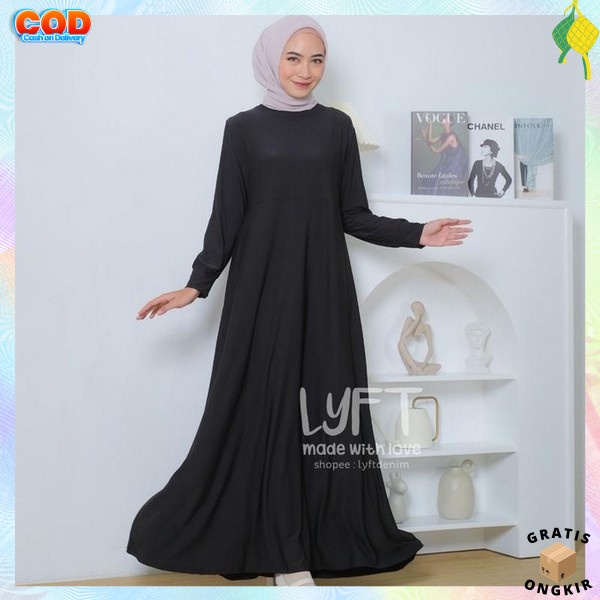 Baju Syari Wnta Gmis Muslimah Drees Terbaru 2023 Pakaian Muslim Wanita Bsju Dress Dewasa Buju Sari I