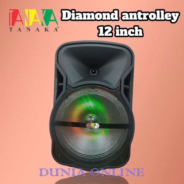 Speaker Aktif Portable Tanaka Diamond Antrolley12 Economy 12 inch Speaker Tanaka 12 inch Antrolley 1