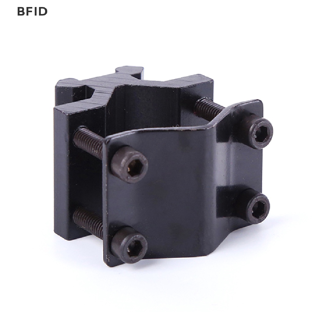 [BFID] Tactical Universal Adjustable Rail 20mm Mount Adapter Untuk Scope Senter Laser [ID]