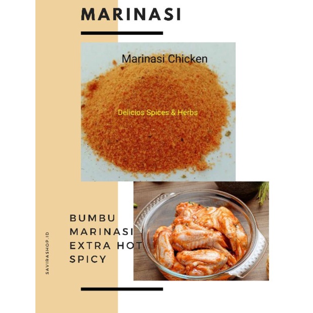 

BUMBU MARINASI HOT SPICY AYAM, DAGING, JAMUR CRISPY | RASA EXTRA PEDAS