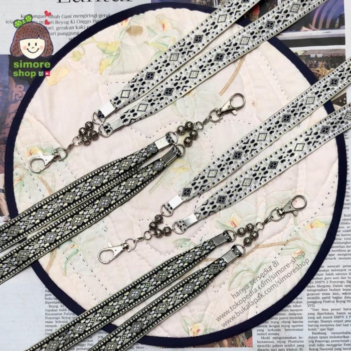 

HARGA DISKON Tali ID Card Taj Gantungan Name Tag Lanyard