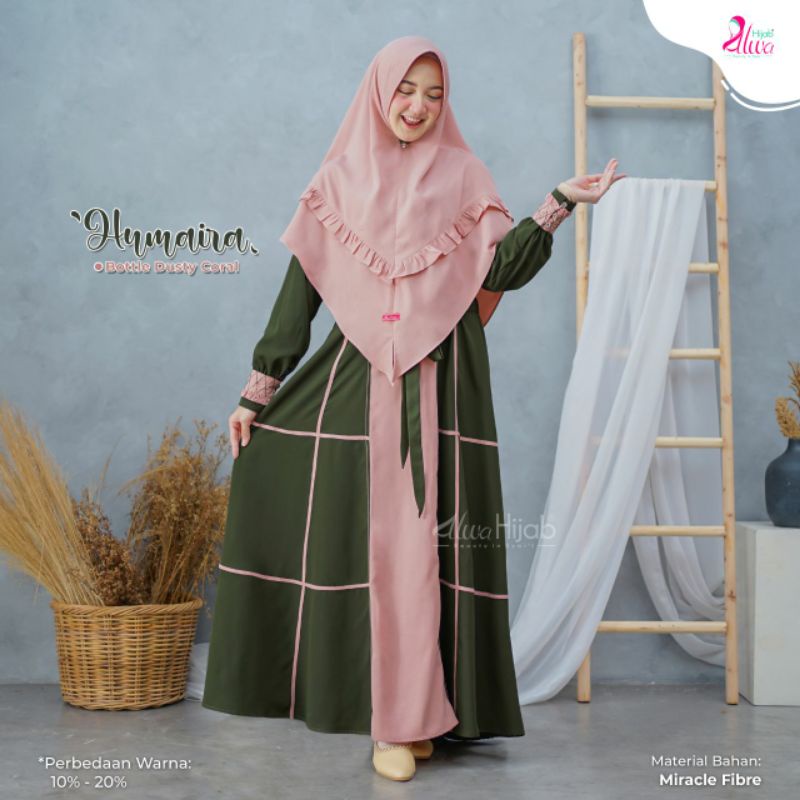 HUMAIRA GAMIS SET KHIMAR BY ALWA ORIGINAL