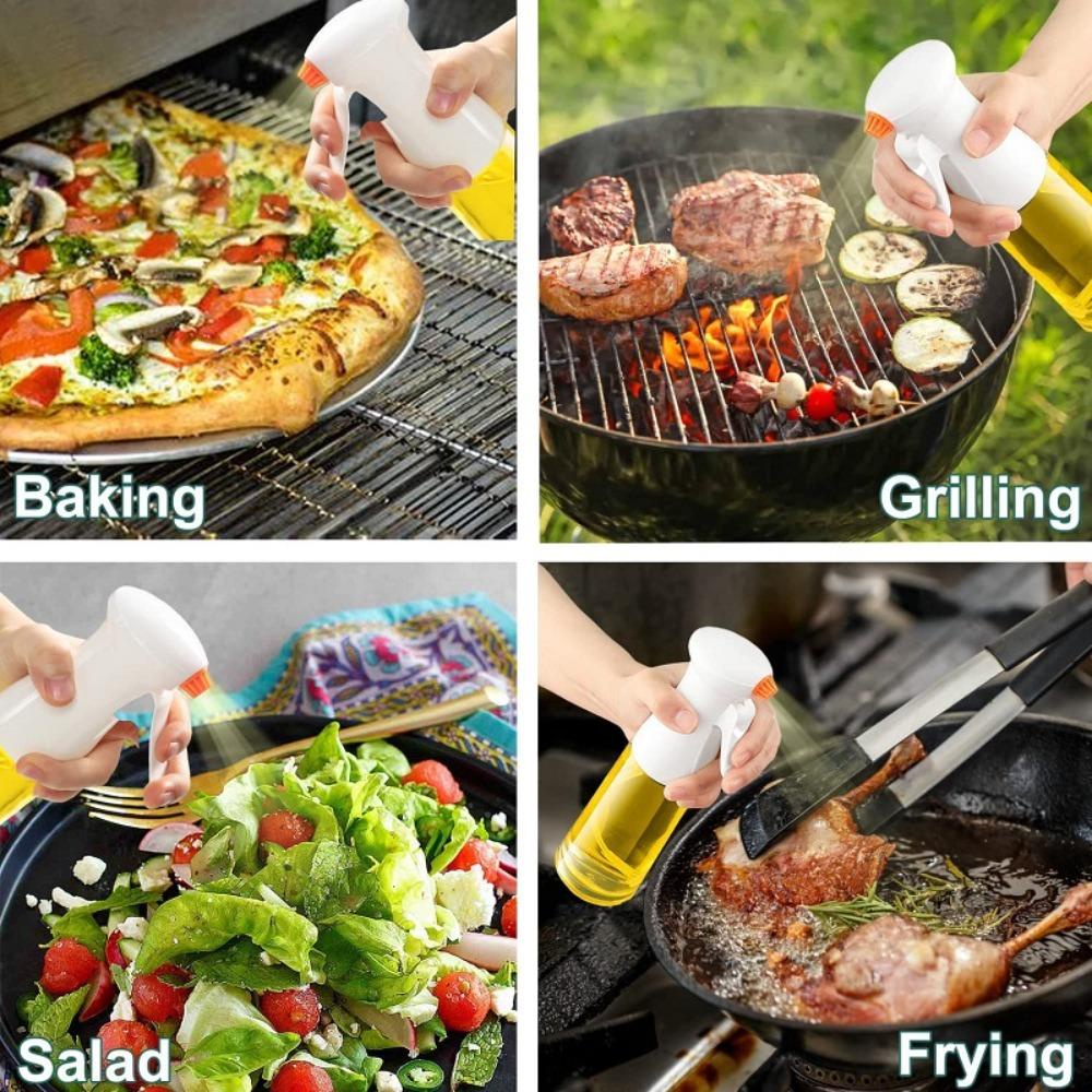 R-FLOWER Botol Sprayer Minyak Healthy Air Fryer Dispenser Minyak Cuka Masak