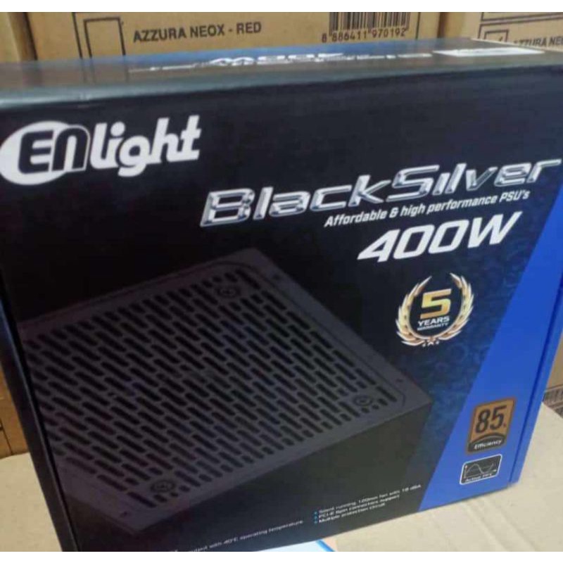 POWER SUPPLY ENLIGHT 400WATT 80+ BRONZE / PSU 400W 80 PLUS