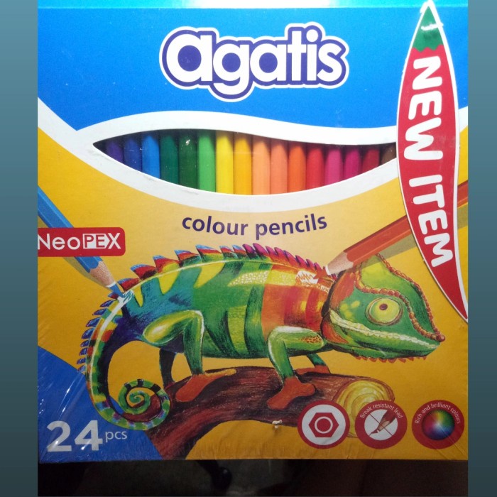 

Charcoal Pensil Warna Agatis 24 Pc (1 Pack)