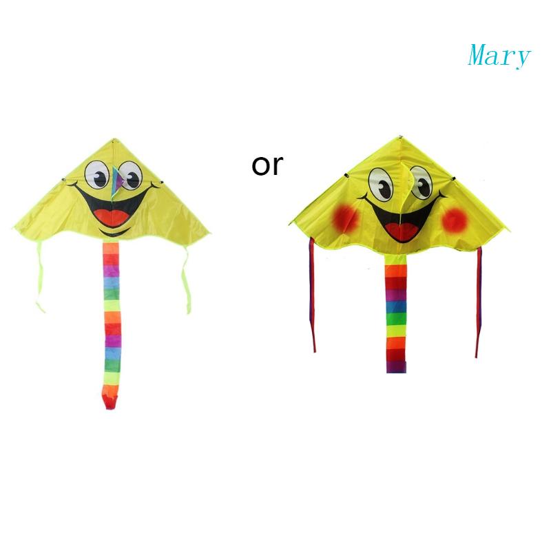 Mary Besar Happy Face Layangan Anak-Anak Olahraga Outdoor Pantai Untuk Bermain Pertemuan Pesta Keluarga